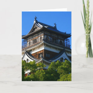 japan shrine top card