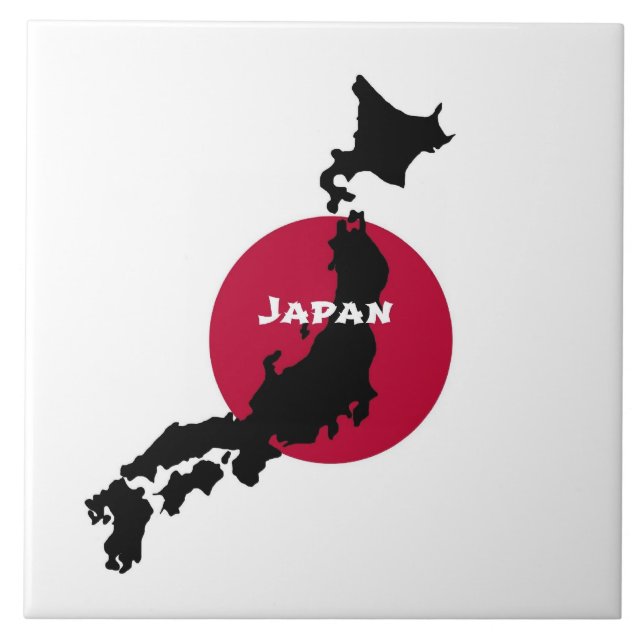Japan Silhouette Tile (Front)