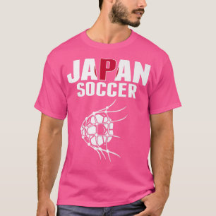 Japan Soccer Ball In Net Goal - Japanese Football T-Shirt