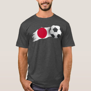 Japan Soccer Ball Premium  T-Shirt