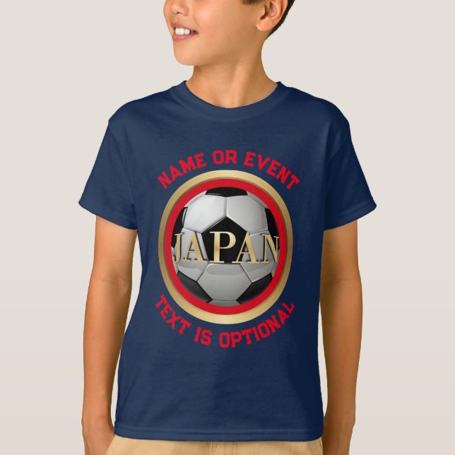 Japan Soccer Ball  T-Shirt (Front)