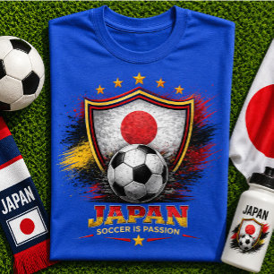 Japan Soccer Fan Japanese Football World Cup T-Shirt