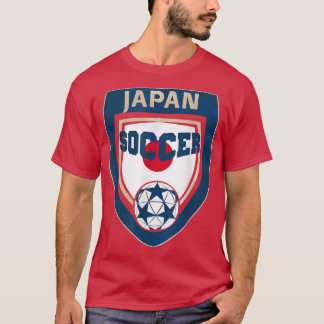 Japan Soccer Fans Jersey Japanese Flag Football Lo T-Shirt