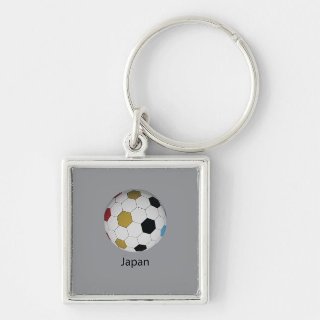 Japan Soccer Key Ring (Front)