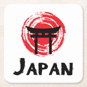 Japan Square Paper Coaster