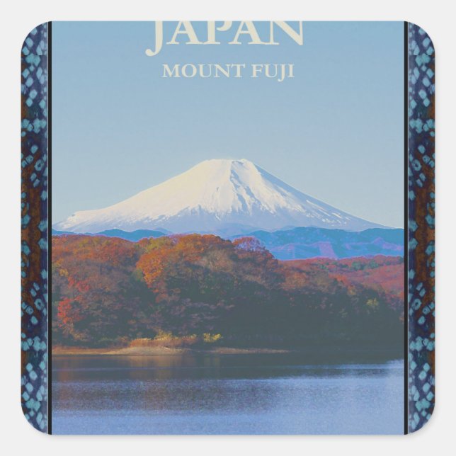 Japan Square Sticker (Front)
