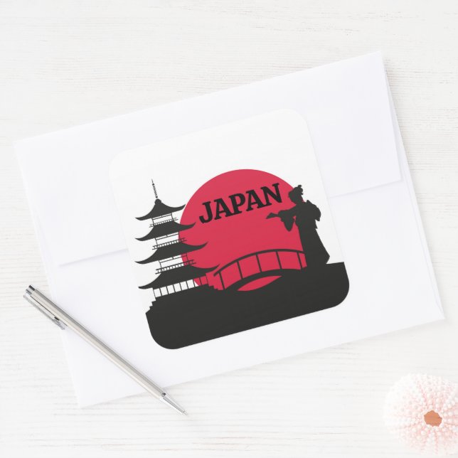 Japan Sticker (Envelope)