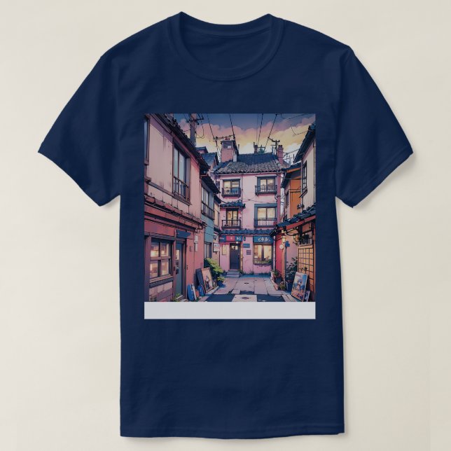 Japan Street Aesthetic T-Shirt (Design Front)