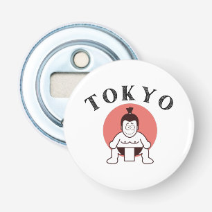 Japan Sumo Tokyo - Son of The Sun White Bottle Opener
