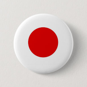 Japan Sun Flag 6 Cm Round Badge