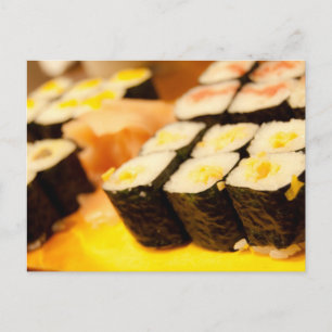 Japan Sushi Postcard