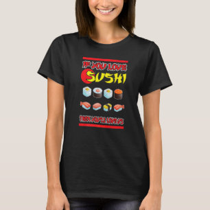 Japan Sushibar Diner Wasabi Temaki Sushiman Daikon T-Shirt