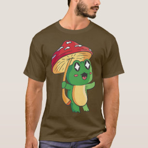 Japan Sweet Cottagecore Aesthetic Frog Lover T-Shirt