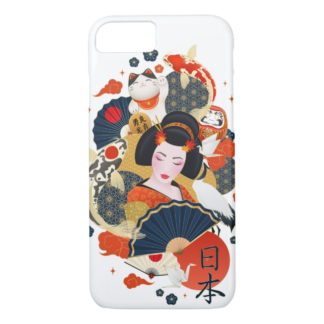 Japan Themed Case-Mate iPhone Case (Back)