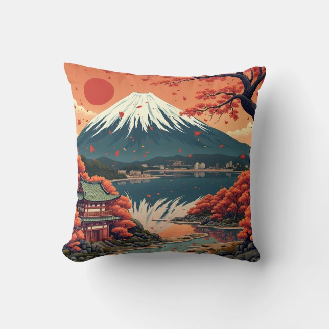 Japan Throw Pillows (Front)