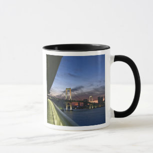 Japan. Tokyo. Rainbow Bridge in Tokyo Bay. Mug