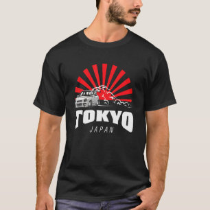 Japan Tokyo Sunrise From Asia With Tuning T-Shirt