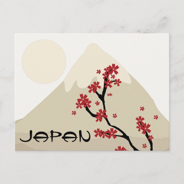 Japan Travel Postcard (Front)