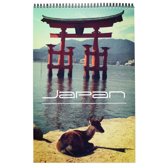 japan travels calendar (Cover)