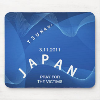 JAPAN TSUNAMI PRAY FOR THE VICTIMS MOUSE MAT
