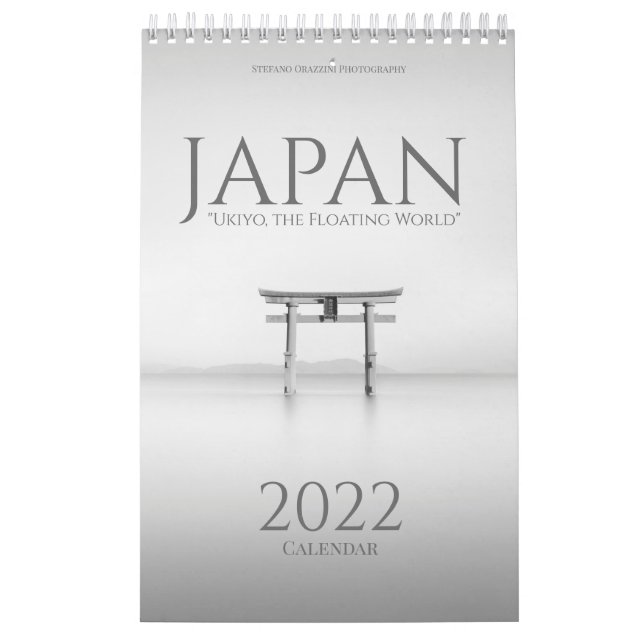 Japan. Ukiyo, the Floating World Calendar 2022 (Cover)