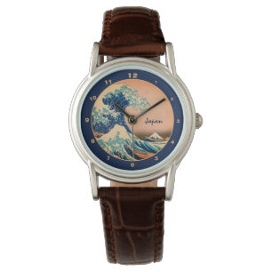 Japan & Vintage Art Great Wave off Kanagawa watch