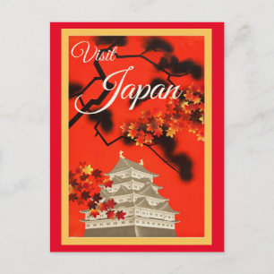 JAPAN Vintage Travel Postcard