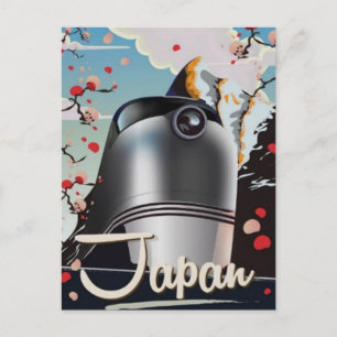 JAPAN vintage travel Postcard