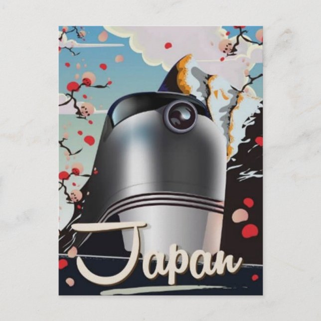 JAPAN vintage travel Postcard (Front)