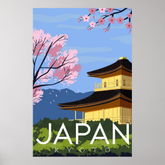 Japan Vintage Travel Poster