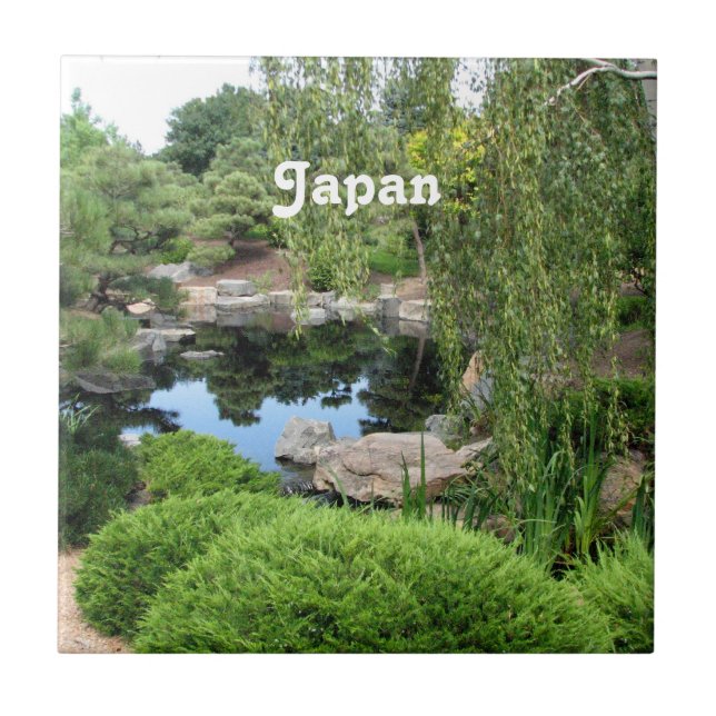 Japan Water Garden Tile (Front)