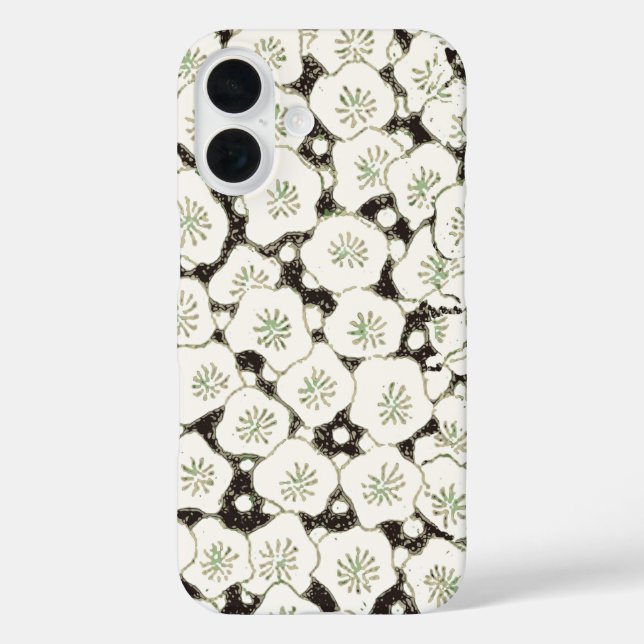 Japan White Flower floral garden Case-Mate iPhone Case (Back)