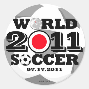 Japan Women Soccer 2011 Champs Sticker