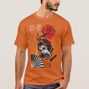 Japan Zombie Anime Otaku Grunge Retro Tokyo Kanji  T-Shirt