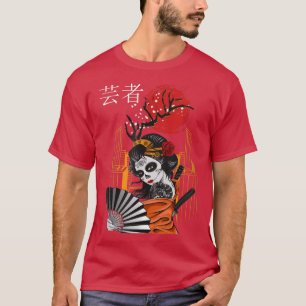 Japan Zombie Anime Otaku Grunge Retro Tokyo Kanji  T-Shirt