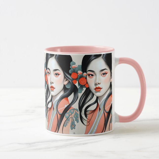 japanaise girl mug (Right)