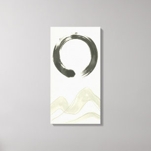 Japandi Abstract Line Art Print Neutral Beige