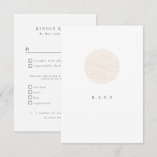 Japandi meal choices RSVP