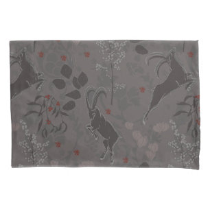Japandi Neutral Botanicals with Capricorn Pillowcase