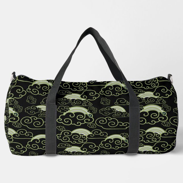 Japandi Style Home Decor Duffle Bag (Front)