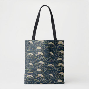 Japandi Style Home Decor Tote Bag