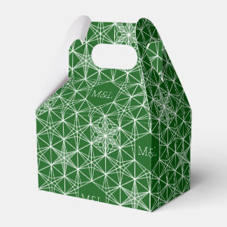 Japandi style Snowflake Wedding Favour Box