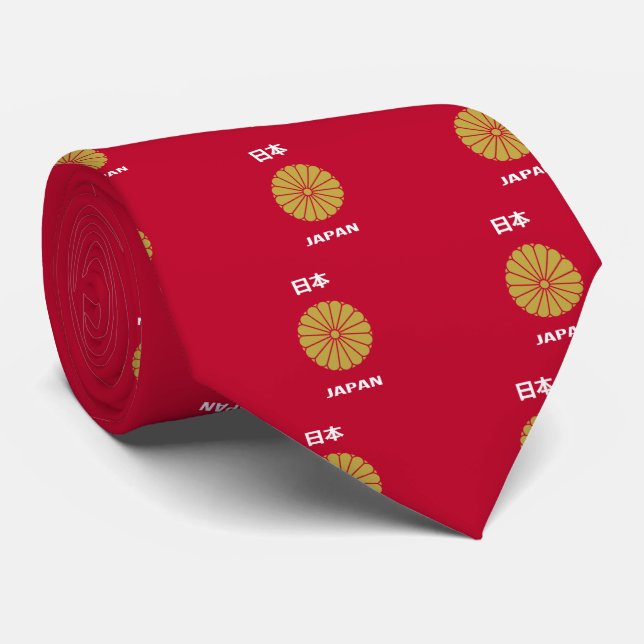 Japanese - 日本 - 日本人 tie (Rolled)