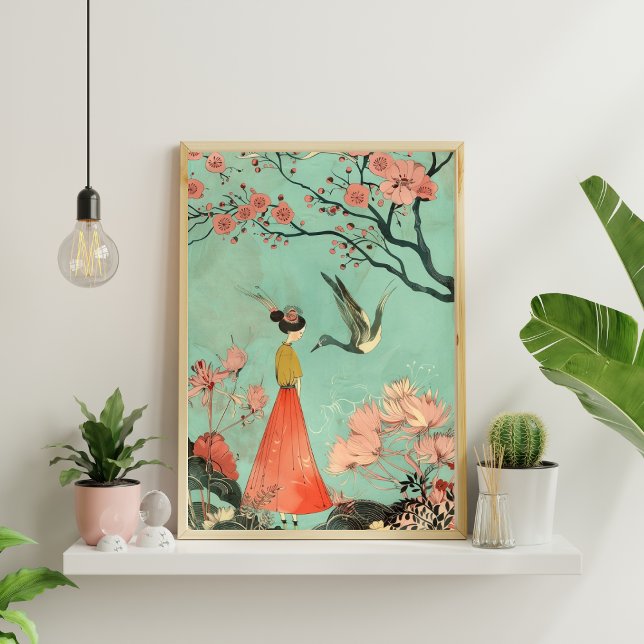 Japanese Abstract Geometric Poster (Matte) 12x18 (Creator Uploaded)