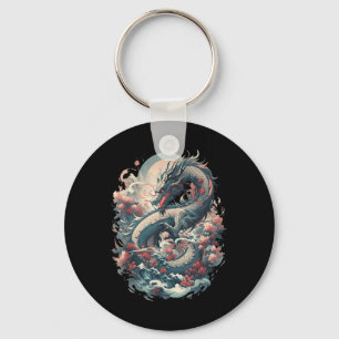 Japanese Aesthetic Dragon Japanese Art Japan Tatto Key Ring