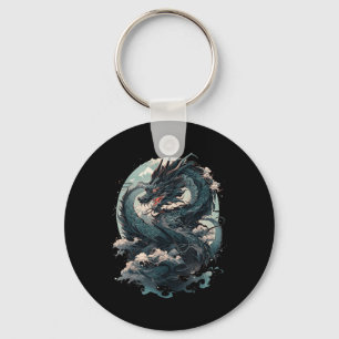 Japanese Aesthetic Dragon Japanese Art Japan Tatto Key Ring