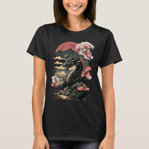 Japanese Aesthetic Dragon Japanese Art Japan Tatto T-Shirt