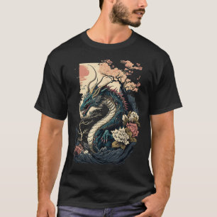 Japanese Aesthetic Dragon Japanese Art Japan Tatto T-Shirt