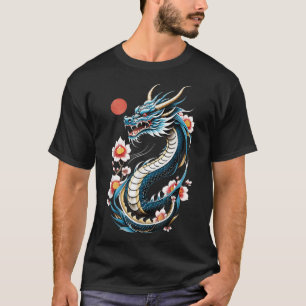 Japanese Aesthetic Dragon Japanese Art Japan Tatto T-Shirt