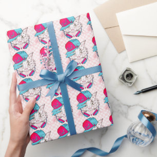 Japanese Aesthetic Kawaii Cat Wrapping Paper